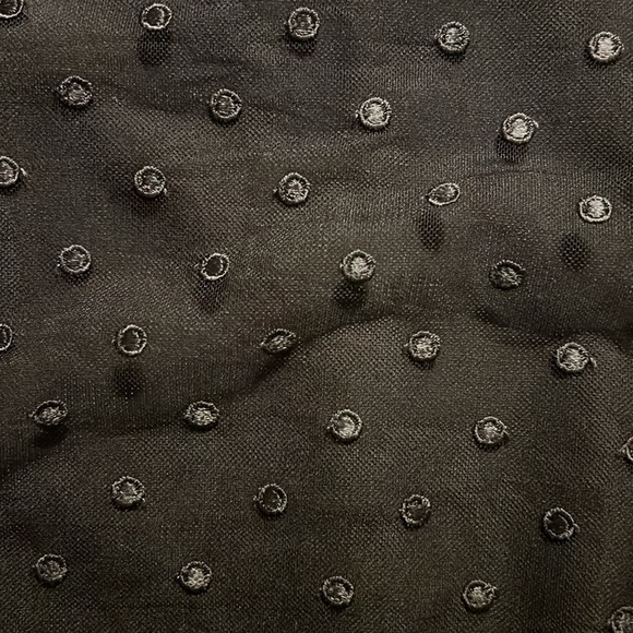 J. Crew sheer button-up with camisole in dot print - Picture 6 of 7